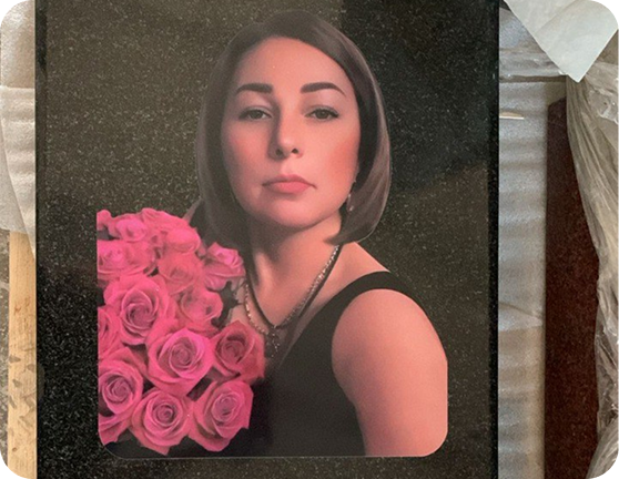 Услуга гравировки на памятнике