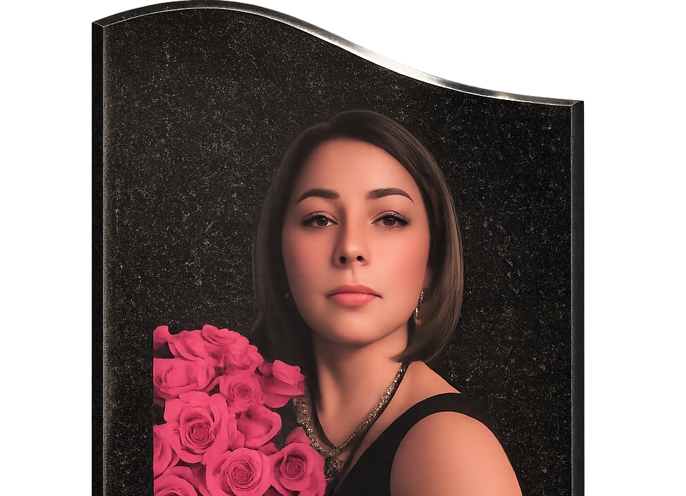 Услуга цветного нанесения на памятник